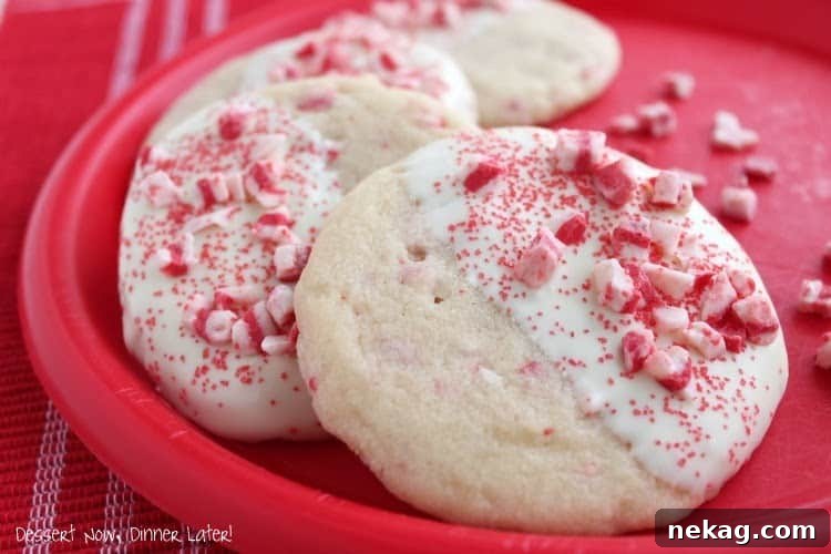 White Chocolate–Dipped Peppermint Sugar Cookies for the Holidays 3 img 31 2