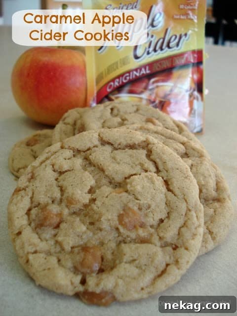 Caramel Apple Cider Cookies Recipe for Cozy Fall Baking 11 img 326 10