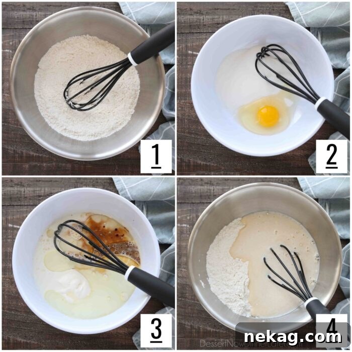 Ultimate Cinnamon Quick Bread Recipe — Moist & Spiced Loaf 8 Steps to make loaf cake batter.