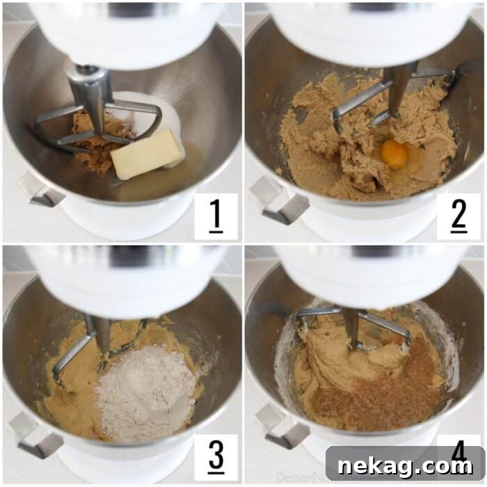 Apple Cider Donut Cake Recipe with How-To Video 8 Steps to make apple cider cake batter.