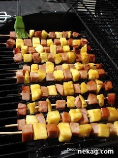 Grilled Ham and Pineapple Kabobs Recipe for Sweet Savory BBQ 3 img 363 2