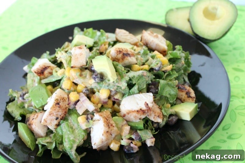 Chipotle Chicken Taco Salad