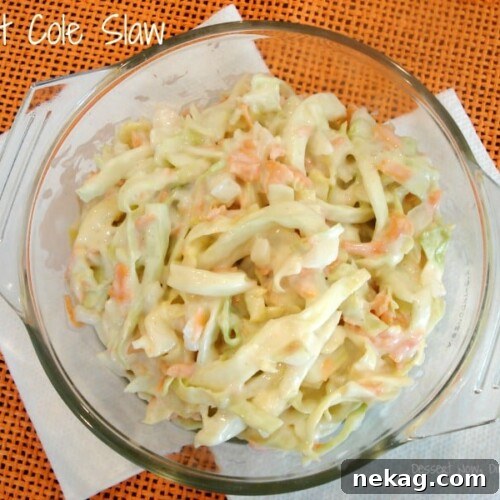 Sweet Cole Slaw