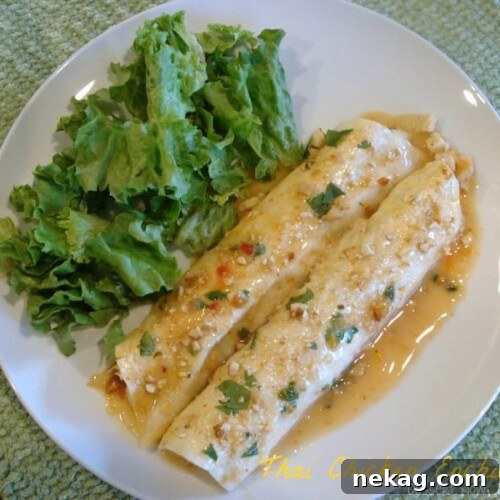 Thai Chicken Enchiladas