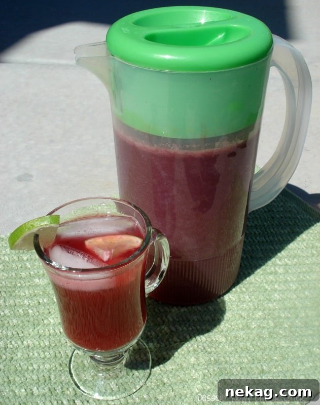  Sparkling Blackberry Limeade