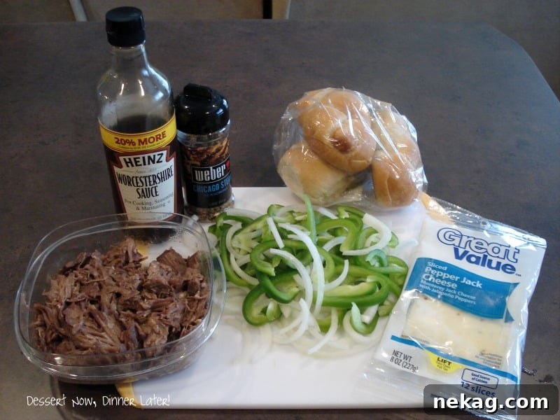 Beef Philly Sandwiches
