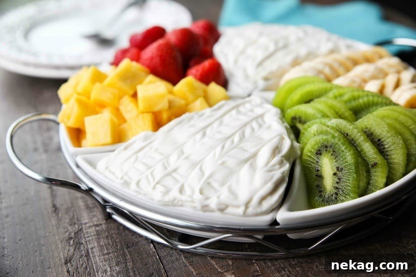Creamy Coconut Fruit Dip Recipe with Quick Video Tutorial 4 Bowl of Coconut Cream Fruit Dip
