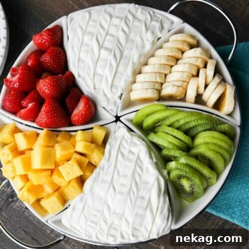 Creamy Coconut Fruit Dip Recipe with Quick Video Tutorial 6 Coconut Cream Fruit Dip - recipe image