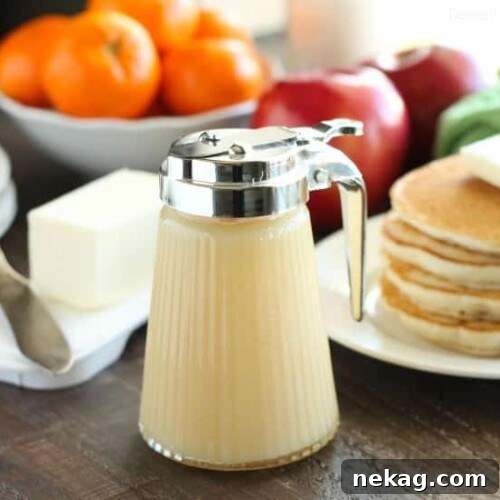 Blonde Butter Syrup
