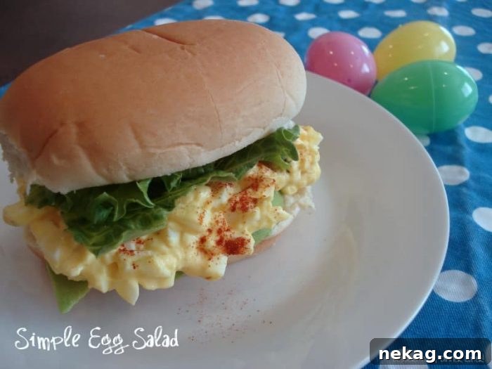 Classic Creamy Egg Salad Recipe for Sandwiches & Lunch 2 Simple Egg Salad