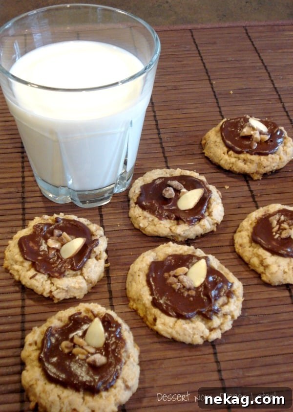 Ganache Toffee Crunch Cookies Recipe — Chocolate Toffee Cookies 4 Ganache Toffee Crunch Cookies
