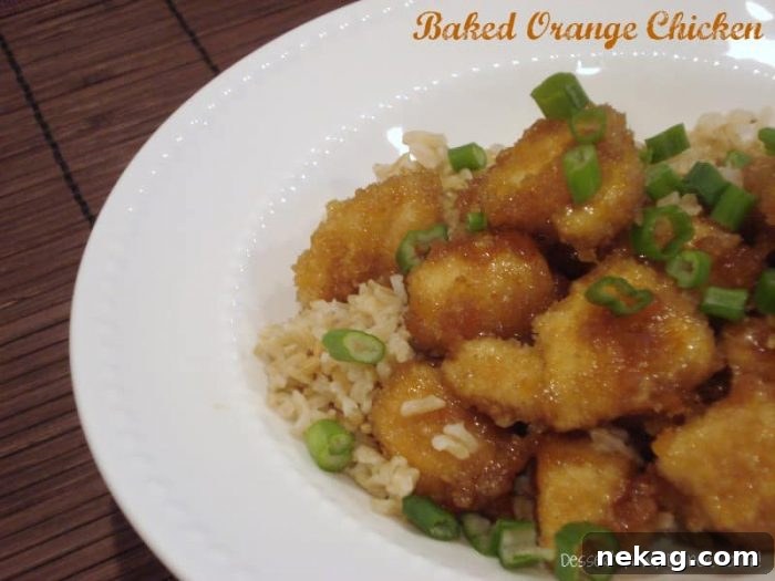 Baked Orange Chicken