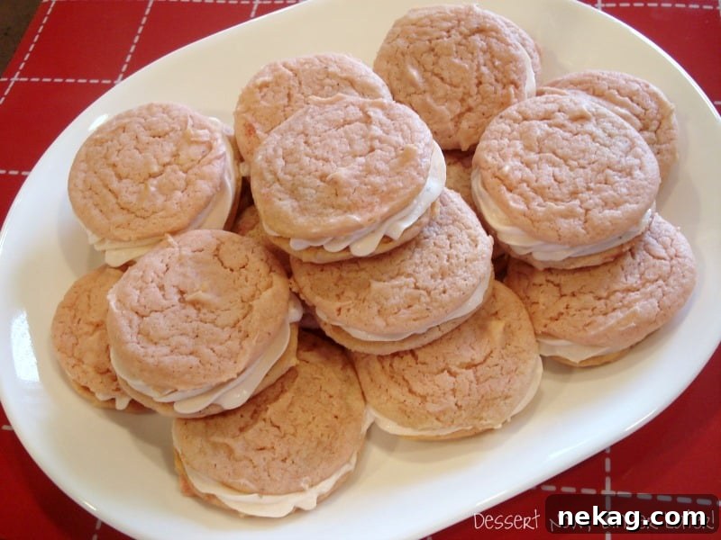 Strawberry Almond Crème Cookies Recipe for Soft, Jam-Filled Treats 4 Strawberry Almond Creme Cookies