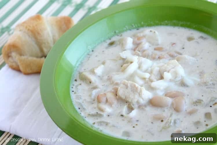Creamy White Chicken Chili