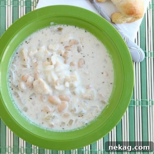 Creamy White Chicken Chili
