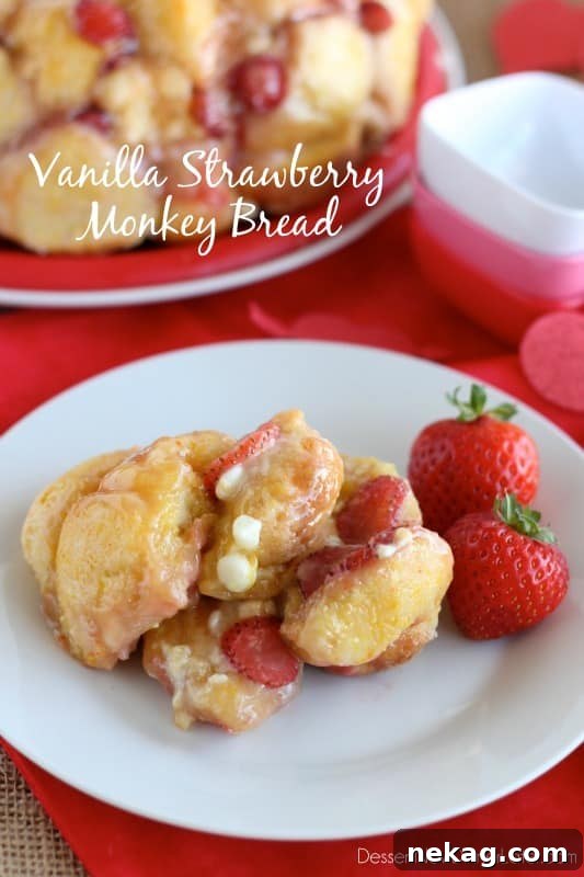 Vanilla Strawberry Monkey Bread2
