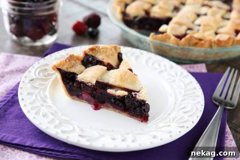 How to Make Frozen Mixed Berry Pie (Step-by-Step Video) 4 This Mixed Berry Pie uses a frozen blend of raspberries, blackberries, and blueberries which is perfect when fresh berries are out of season. No need to cook the filling ahead of time. Simply fill and bake. Enjoy this pie for the holidays or any day of the year!