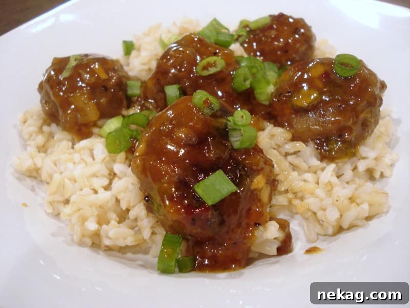Spicy-Sweet Mango Glazed Meatballs with Chili Lime Kick 3 Spicy Sweet Mango Meatballs