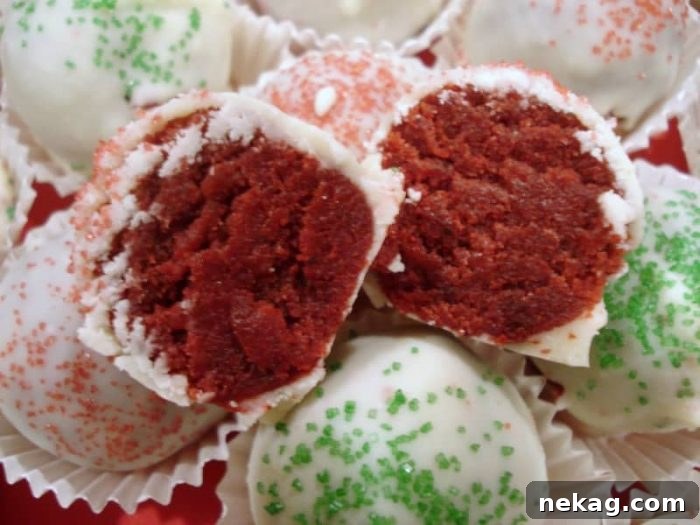 Red Velvet Truffle Recipe: Decadent Bite-Sized Chocolate Truffles 12 Red Velvet Truffles