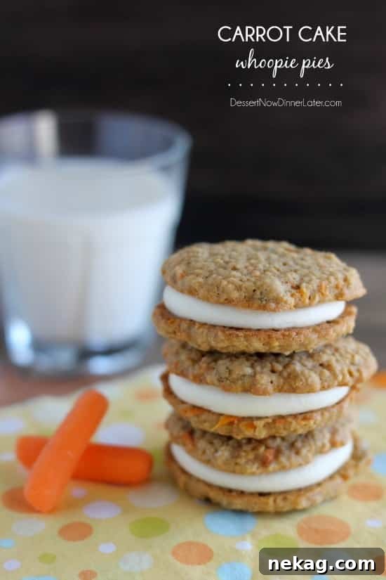Carrot Cake Whoopie Pies
