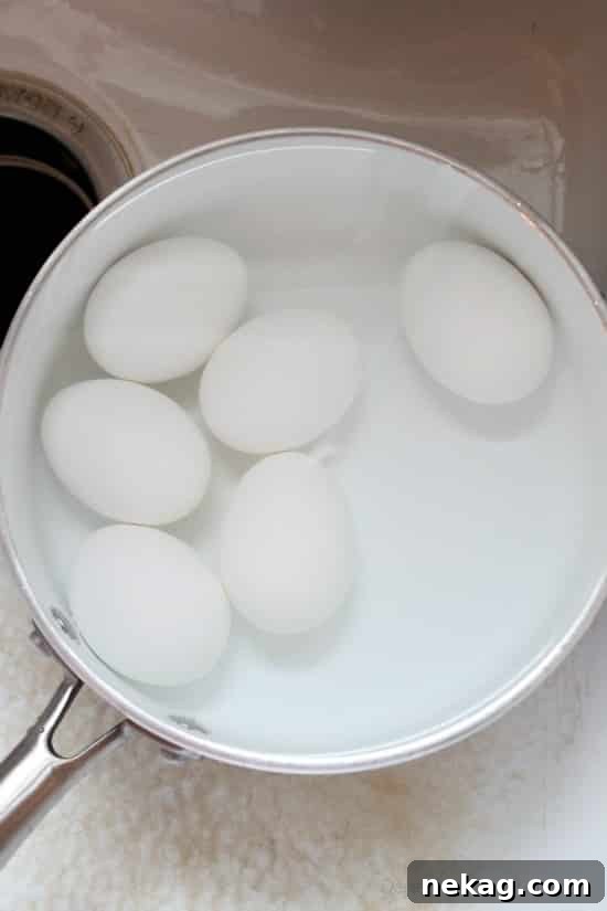 Easy Peel Perfectly Boiled Eggs