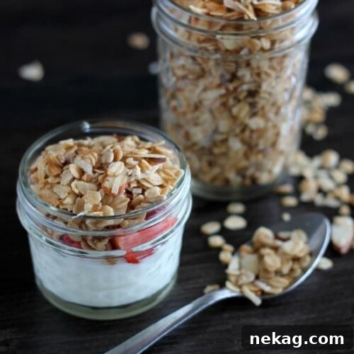 Honey Almond Coconut Granola