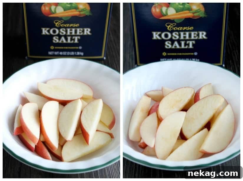 How to Prevent Apple Slices from Browning