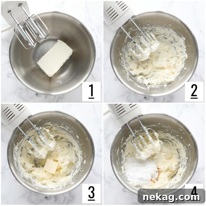 Southern-Style Hummingbird Cupcakes with Cream Cheese Frosting 9 Steps to make cream cheese frosting.
