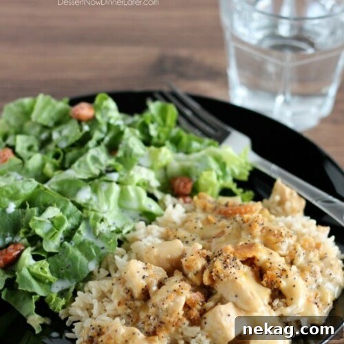 Creamy Poppy Seed Chicken Casserole Recipe 4 Poppyseed Chicken