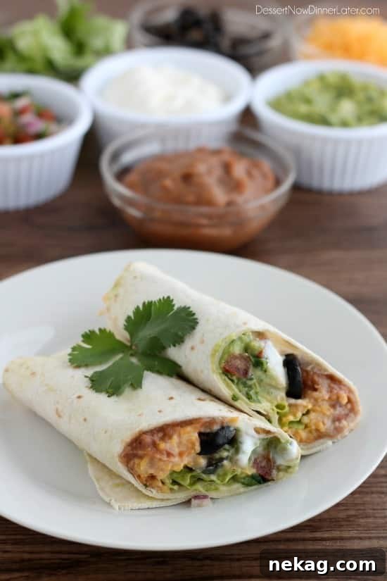 Seven Layer Burritos