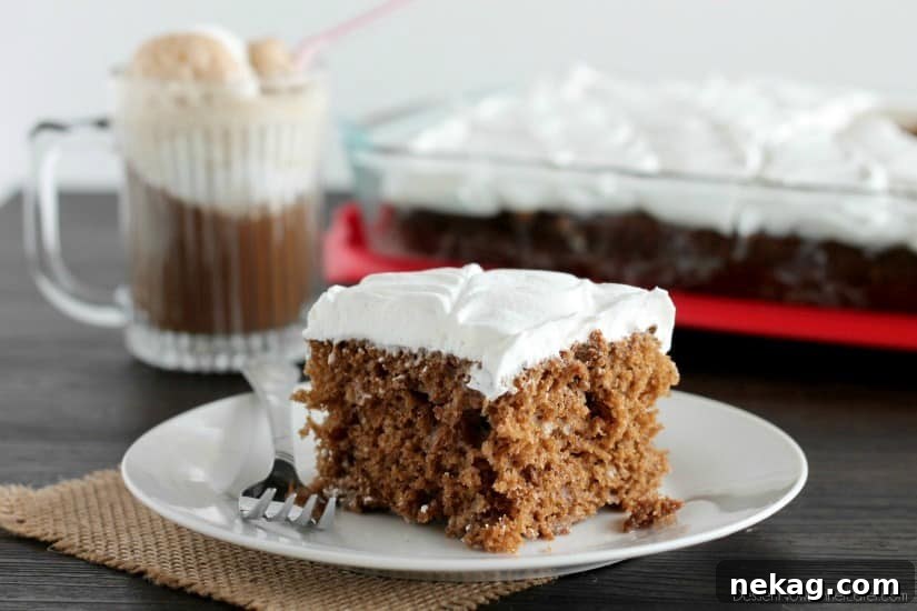 Root Beer Float Poke Cake Recipe — Creamy Soda-Infused Dessert 3 Root Beer Float Poke Cake