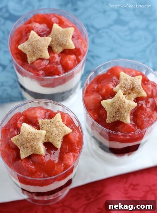 Red White & Blue Pie Parfaits4