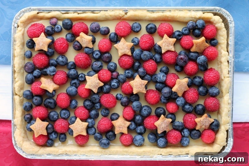 Patriotic Berry Slab Pie Recipe for 4th of July Celebrations 3 4th of July Slab Pie