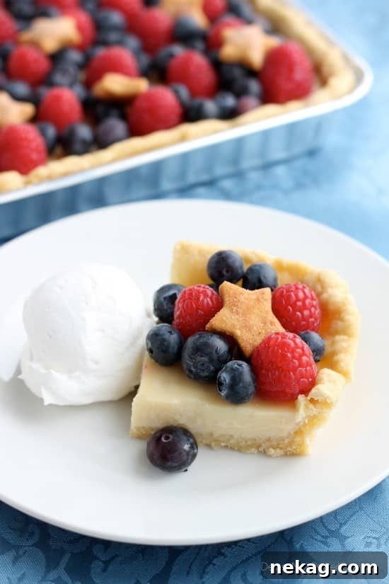 Patriotic Berry Slab Pie Recipe for 4th of July Celebrations 6 4th of July Slab Pie