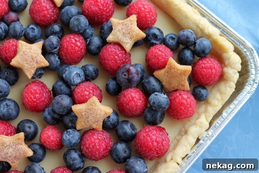 Patriotic Berry Slab Pie Recipe for 4th of July Celebrations 7 4th of July Slab Pie