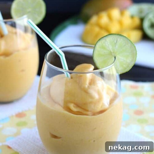 Mango Colada Mocktail Recipe: Tropical Virgin Cocktail for Parties 6 Mango Colada Mocktail