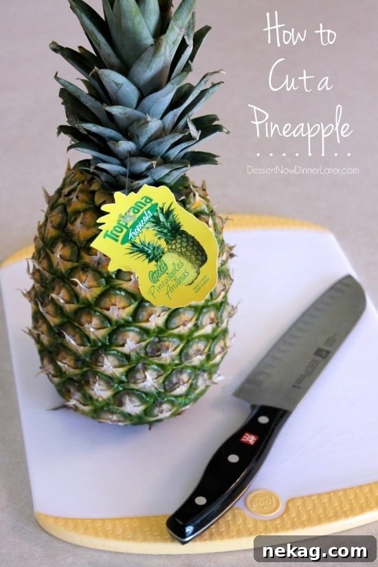 How to Cut a Pineapple Quickly and Cleanly 12 How to Cut a Pineapple