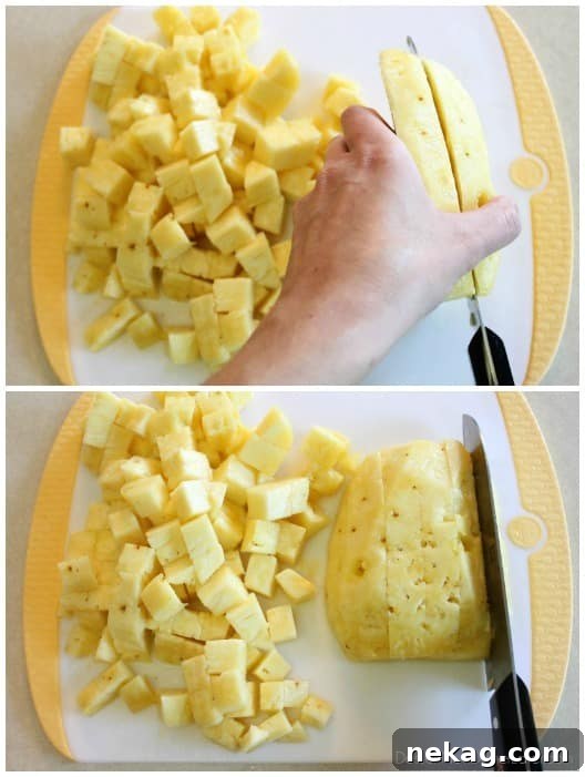 How to Cut a Pineapple Quickly and Cleanly 10 How to Cut a Pineapple