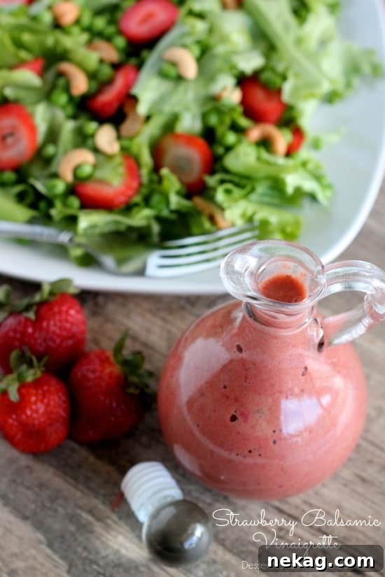 Strawberry Balsamic Vinaigrette