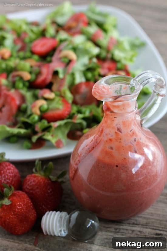 Strawberry Balsamic Vinaigrette