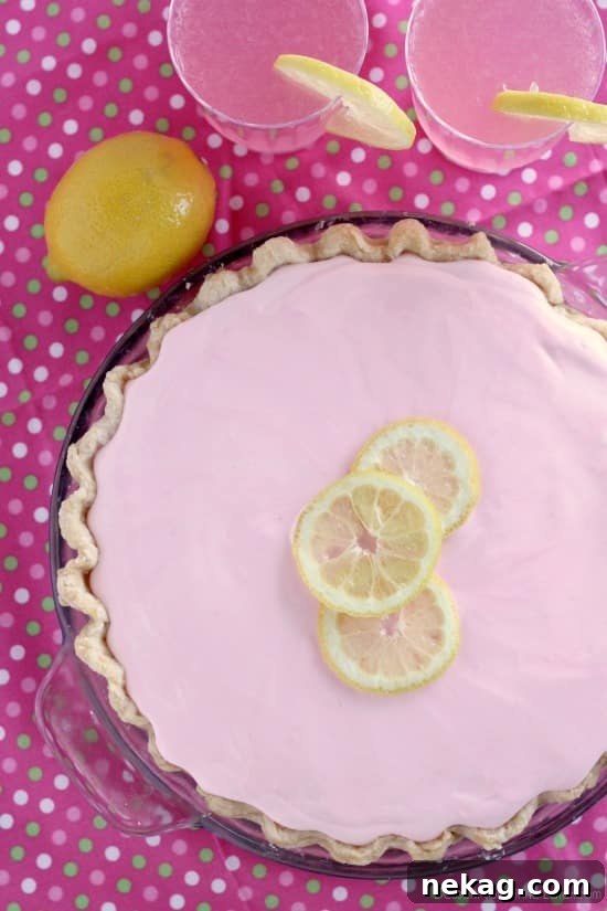 No-Bake Pink Lemonade Icebox Pie Recipe 3 Frozen Pink Lemonade Pie