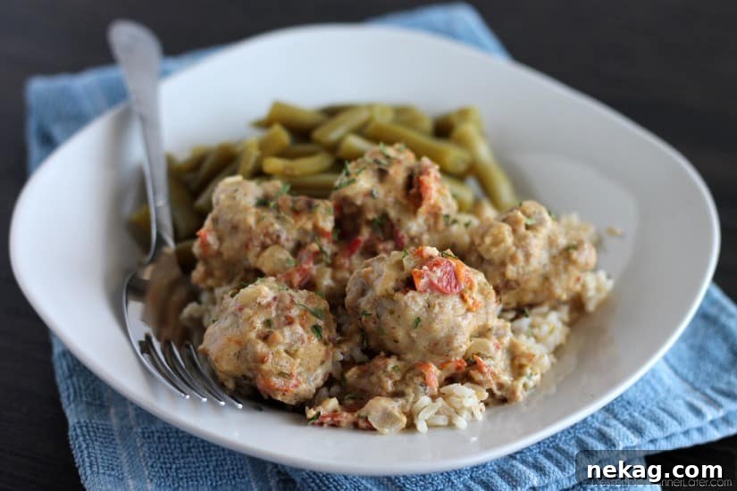 Turkey Meatballs with Sundried Tomato Sauce