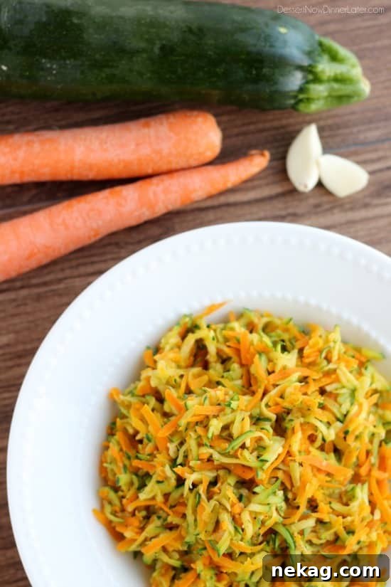  Zucchini and Carrot Hash