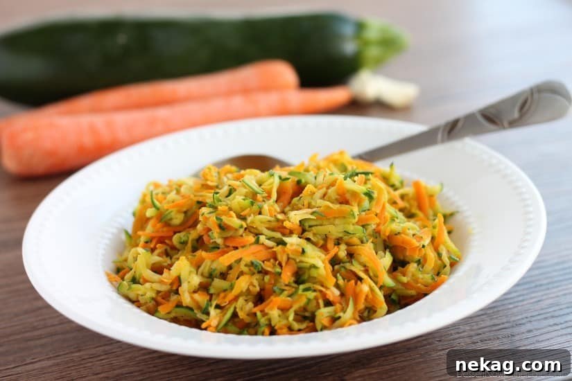  Zucchini and Carrot Hash