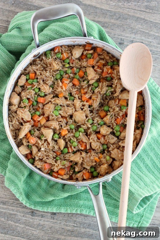 Teriyaki Chicken and Rice from DessertNowDinnerLater.com