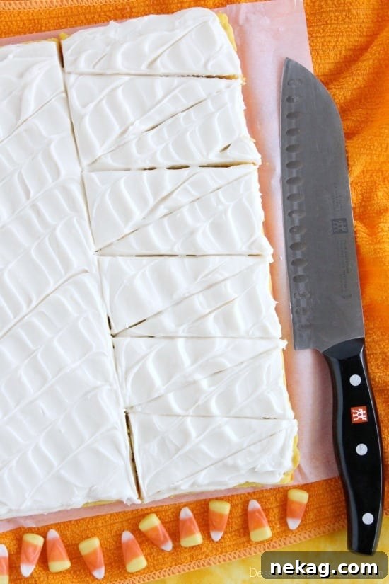 Candy Corn Sugar Cookie Bars