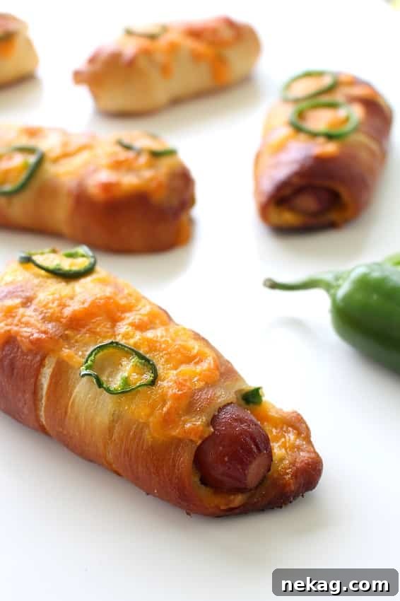 Jalapeno Popper Pretzel Dogs