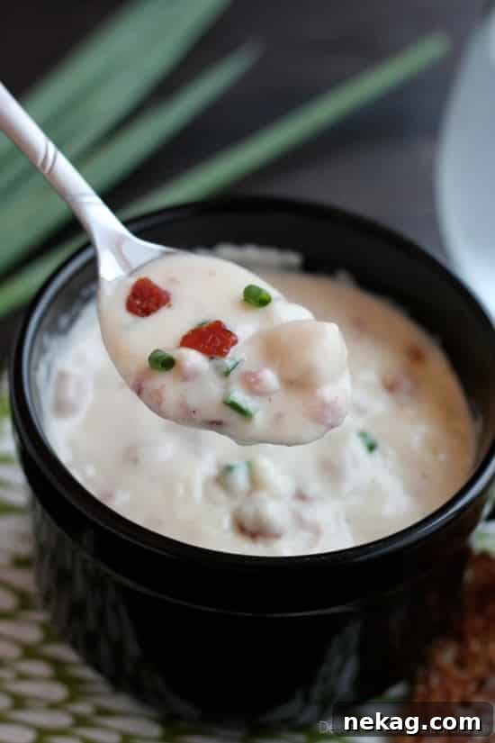  Chicken Cordon Bleu Soup - everything you love about chicken cordon bleu (the chicken, the ham, the swiss) plus bacon in a creamy soup! From DessertNowDinnerLater.com