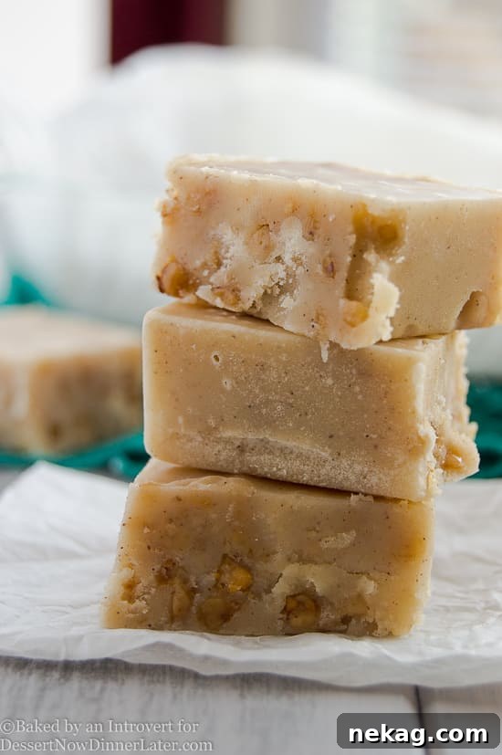 Spiced Cider Fudge