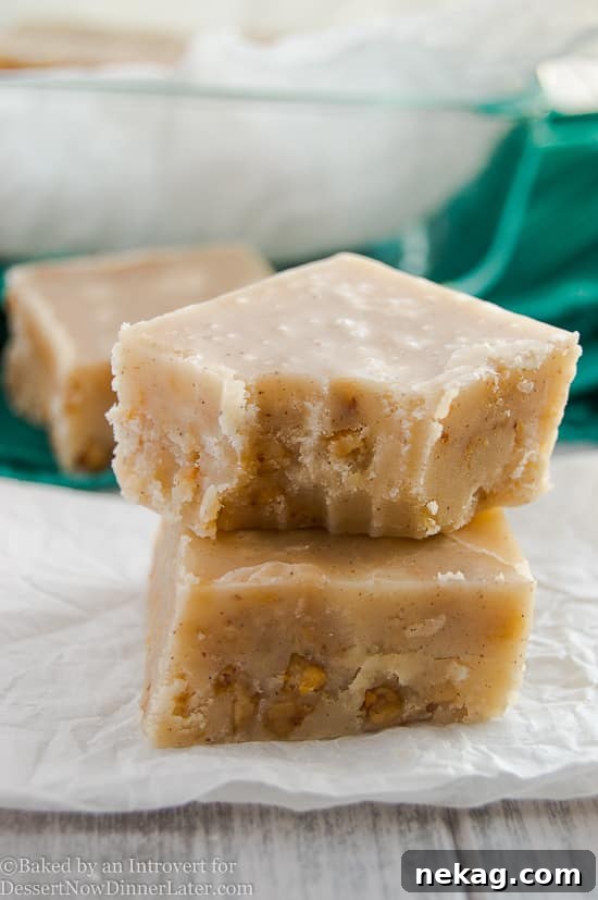 Spiced Cider Fudge